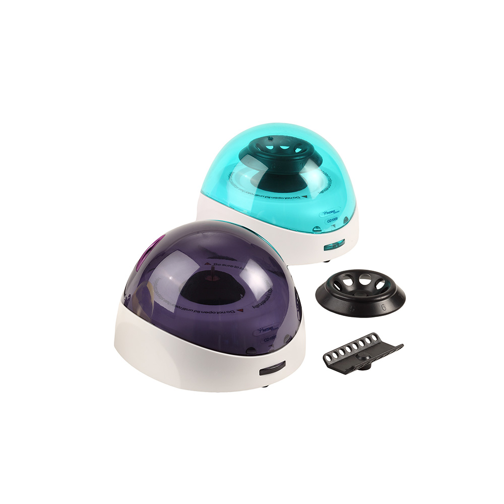 Picture of Phoenix Mini centrifuge , Incl plastic rotor , 7000 rpm, blue lid